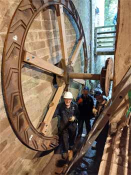 One side of wheel