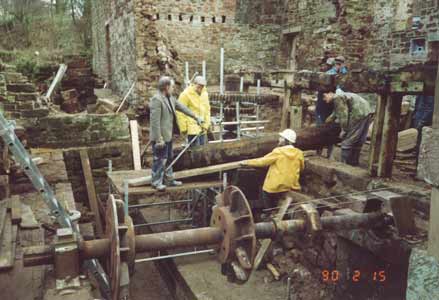 Wheel shafts Feb1990